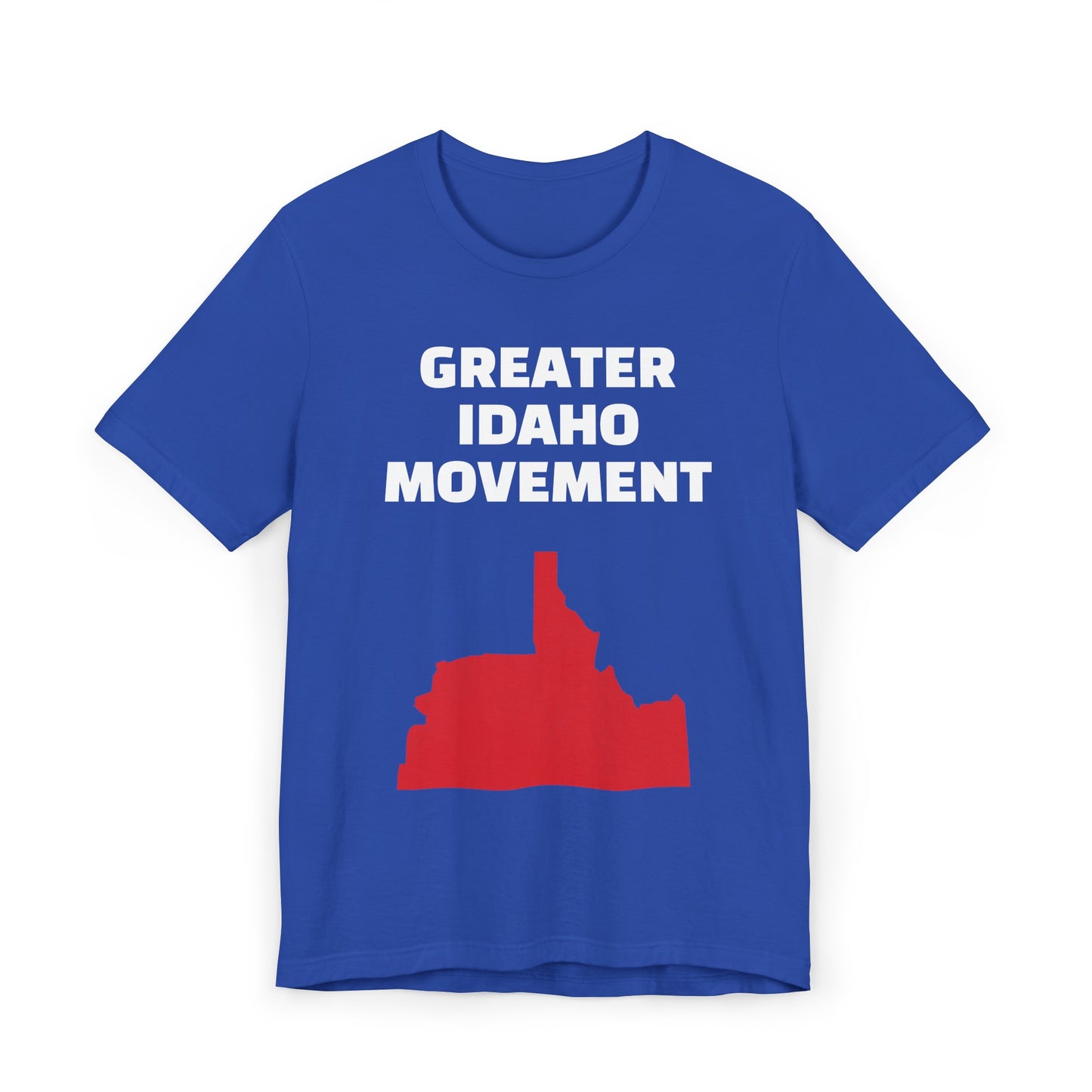 Greater Idaho Movement T-Shirt, Text on Front