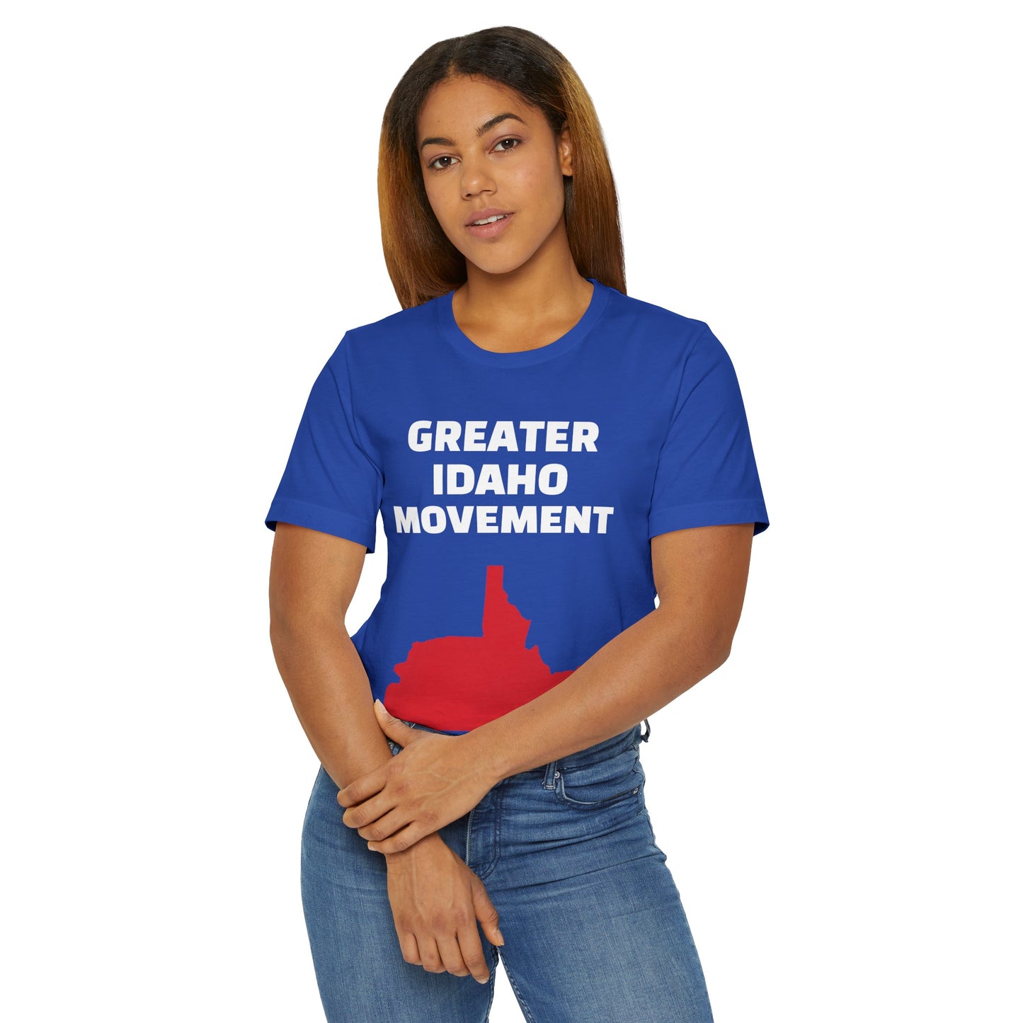 Greater Idaho Movement T-Shirt, Text on Front