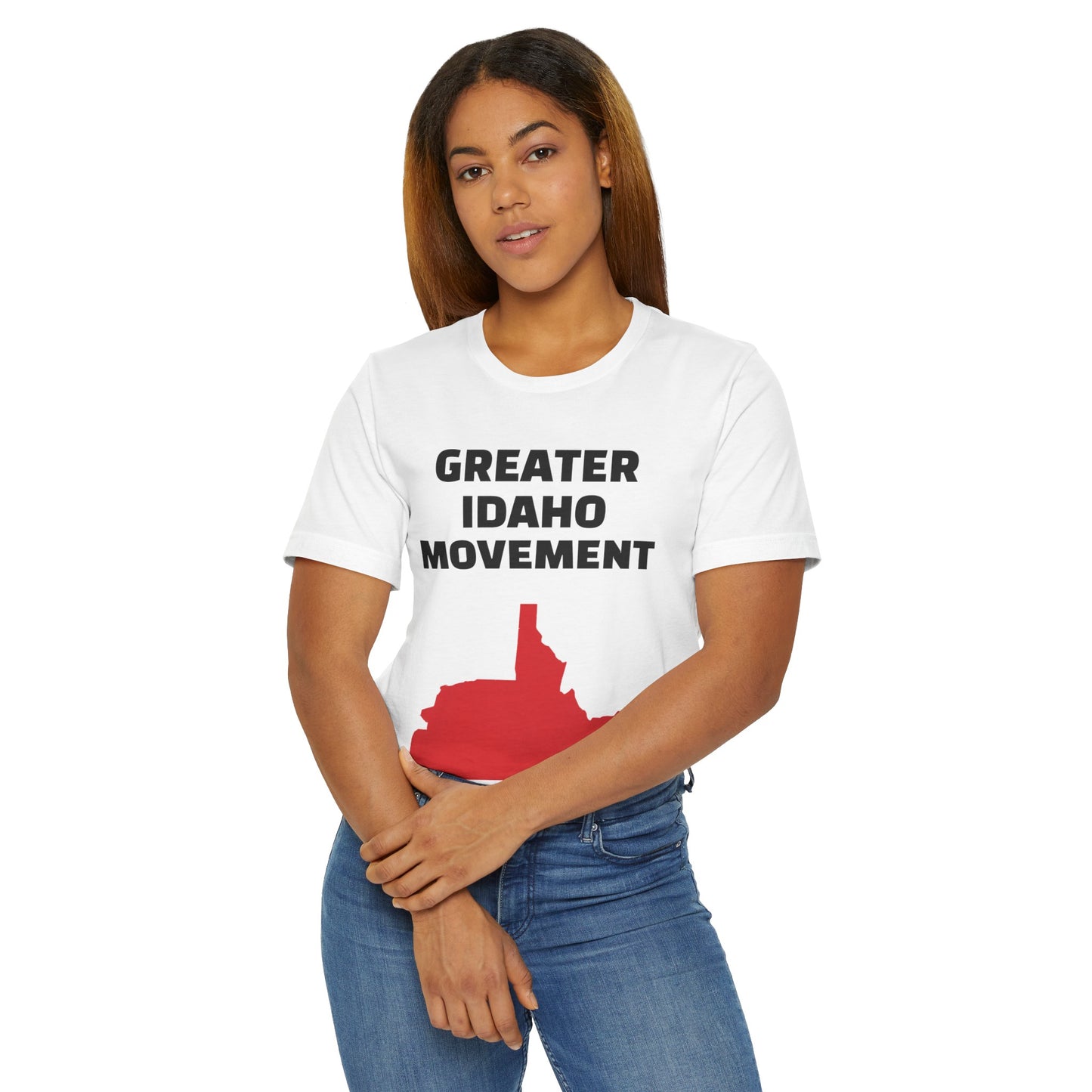 Greater Idaho Movement T-Shirt, Text on Front