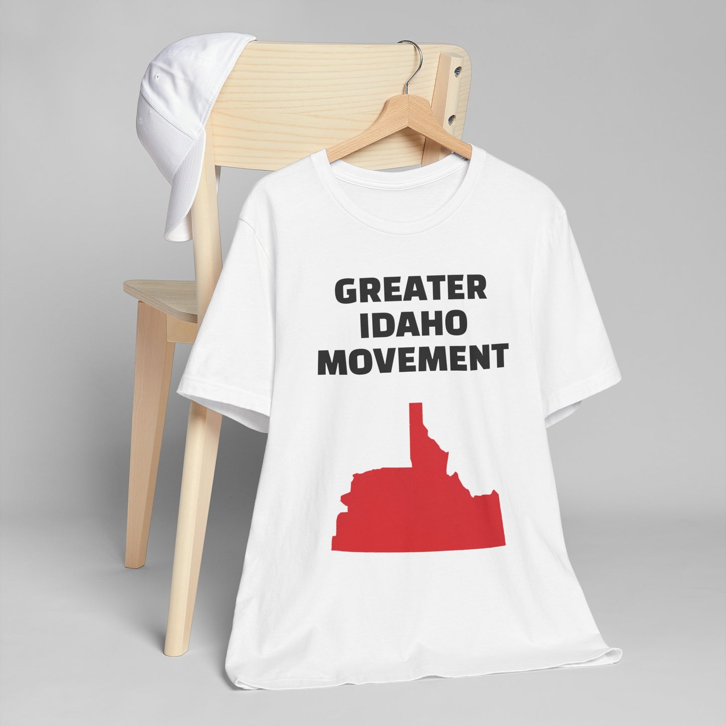 Greater Idaho Movement T-Shirt, Text on Front